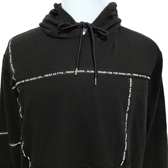 Fresh Goods NWOT Pullover Hooded Sweatshirt Men L - Picture 2 of 10